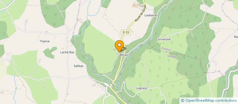 localisation de l'entreprise FALGUIERES ENERGIE  PARISOT