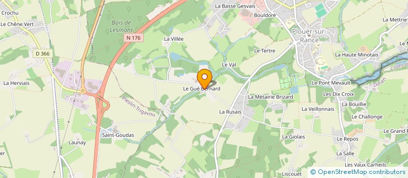 localisation de l'entreprise FALHENORDIK à PLOUER-SUR-RANCE