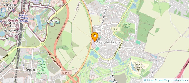 localisation de l'entreprise FALICONE  MAGNY-LE-HONGRE