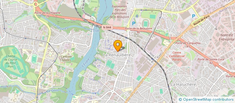 localisation de l'entreprise FALIMMO ATLANTIQUE à NANTES