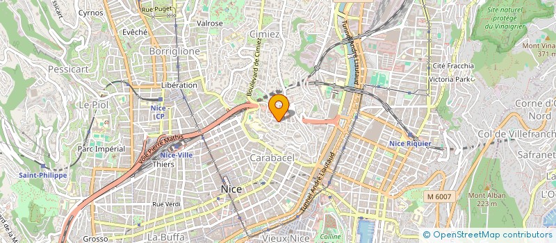 localisation de l'entreprise FALIO à NICE