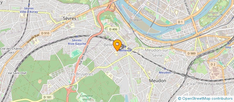 localisation de l'entreprise FALIZE ASSOCIES à CLAMART