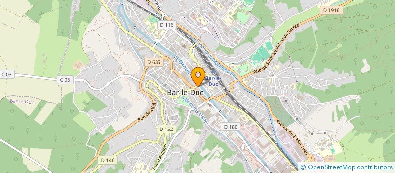 localisation de l'entreprise FALK'N'FEST à BAR-LE-DUC