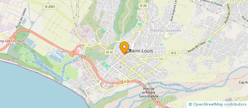 localisation de l'entreprise FALKO à SAINT-LOUIS