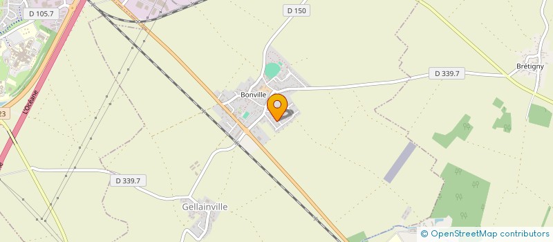 localisation de l'entreprise FALKON FORM à GELLAINVILLE