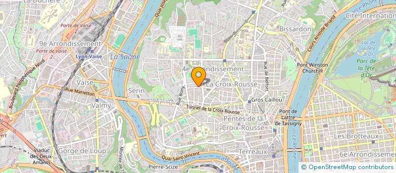 localisation de l'entreprise FALKOR à LYON