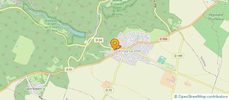 localisation de l'entreprise FALL ART GALERIE DU PETIT MOULIN  CERNAY-LA-VILLE