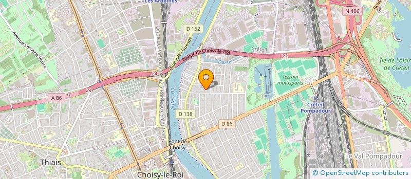 localisation de l'entreprise FALL IN TECH à CHOISY-LE-ROI