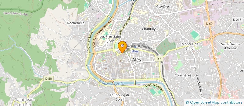 localisation de l'entreprise FALLAIT PAS L'INVITER à ALES