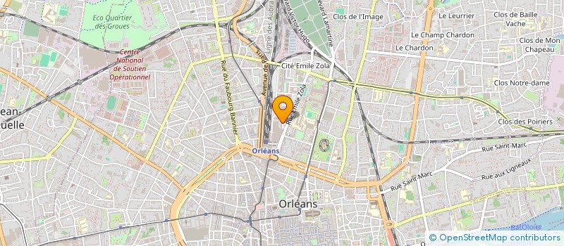 localisation de l'entreprise FALLEUR CONSULTING à ORLEANS