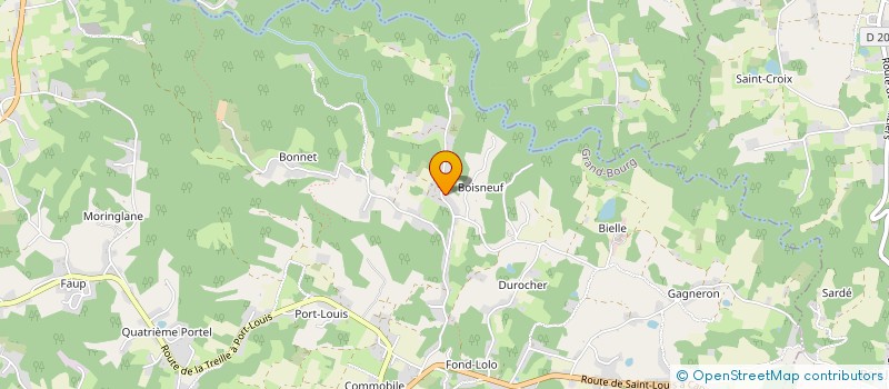 localisation de l'entreprise FALLIMMO à GRAND-BOURG