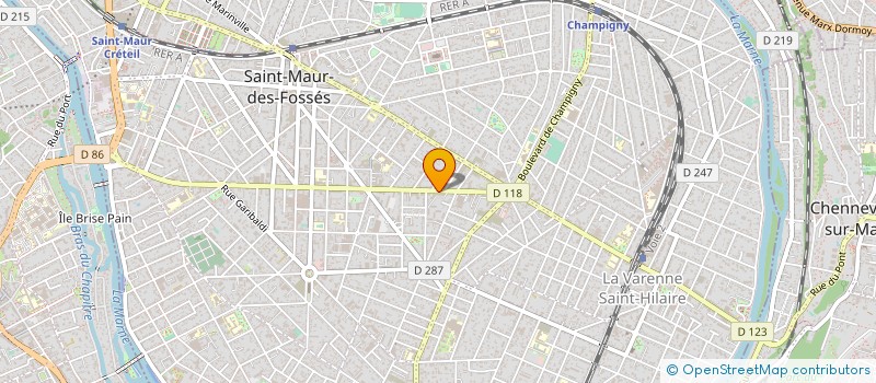 localisation de l'entreprise FALLINSTER CONSULTING à SAINT-MAUR-DES-FOSSES
