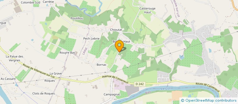 localisation de l'entreprise FALLK  LEDAT