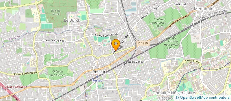 localisation de l'entreprise FALLOT à PESSAC