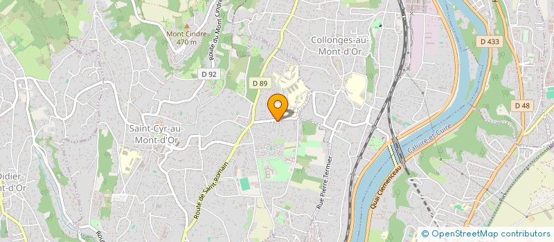 localisation de l'entreprise FALLU MARECHAL  SAINT-CYR-AU-MONT-D'OR