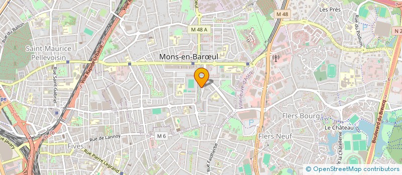 localisation de l'entreprise FALM  MONS-EN-BARUL