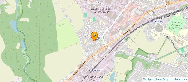 localisation de l'entreprise FALMO ELECTRICITE à COIGNIERES