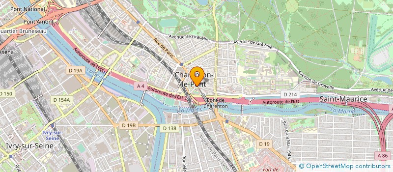 localisation de l'entreprise FALONE  CHARENTON-LE-PONT