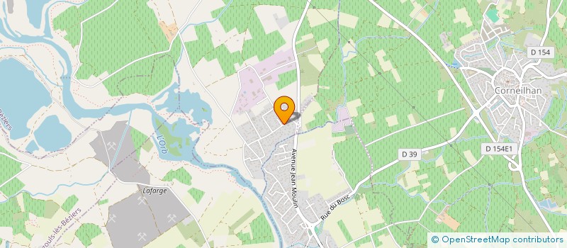 localisation de l'entreprise FALOT SAISSET  THEZAN-LES-BEZIERS