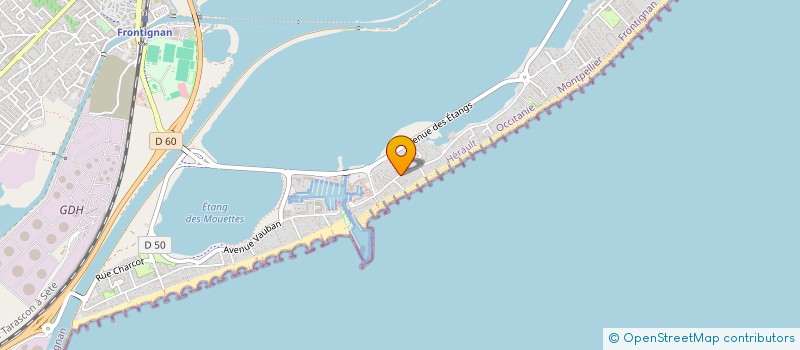 localisation de l'entreprise FALOUMI à FRONTIGNAN