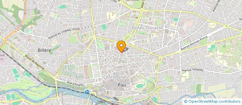localisation de l'entreprise FALQ à PAU