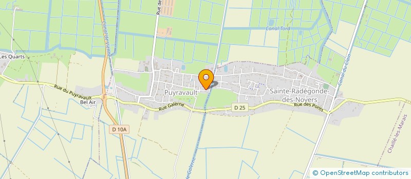 localisation de l'entreprise FALREC à SAINTE-RADEGONDE-DES-NOYERS