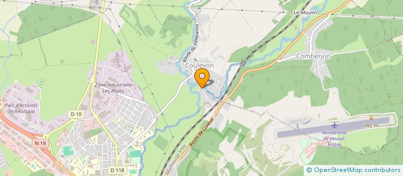 localisation de l'entreprise FALS  COULEVON