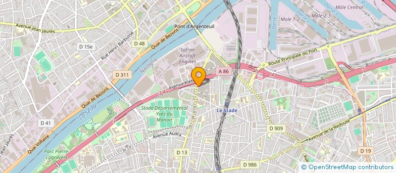 localisation de l'entreprise FALTAB PRESS SHOP  COLOMBES