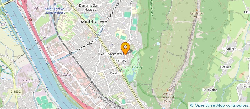 localisation de l'entreprise FALTAS SCI  SAINT-EGREVE