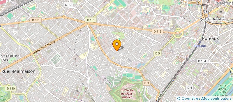 localisation de l'entreprise FALZON MAROT  NANTERRE