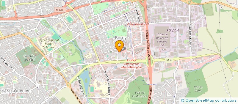 localisation de l'entreprise FALZONE PERE ET FILS  METZ