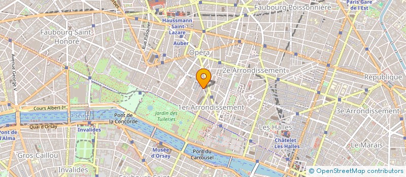 localisation de l'entreprise FAM 1 à PARIS