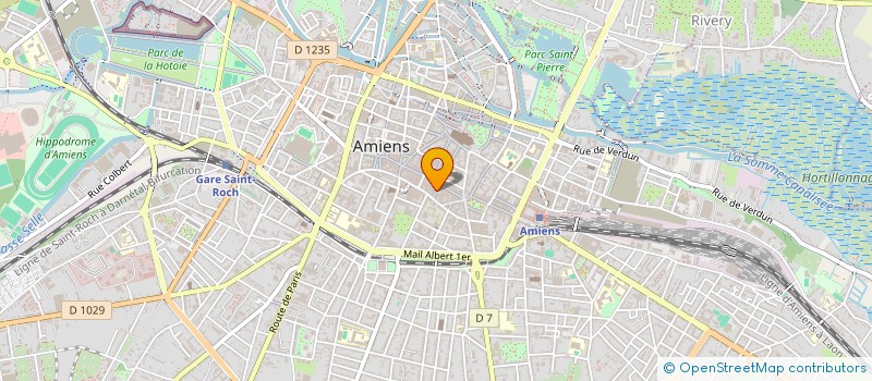 localisation de l'entreprise FAM à AMIENS