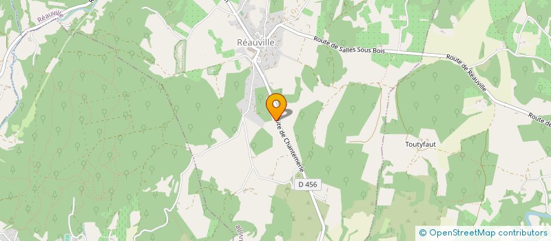 localisation de l'entreprise FAM  REAUVILLE