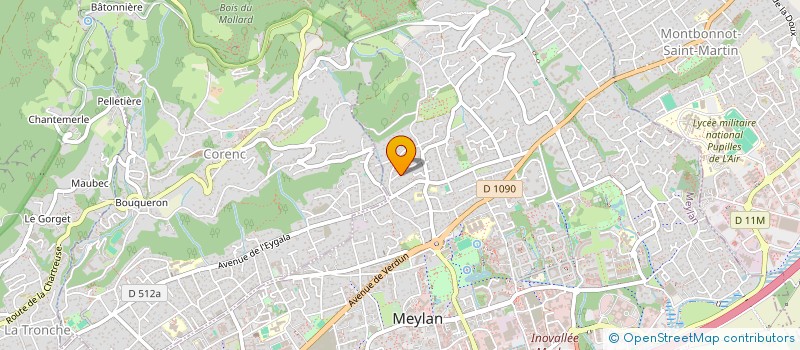 localisation de l'entreprise FAM-BIZ à MEYLAN