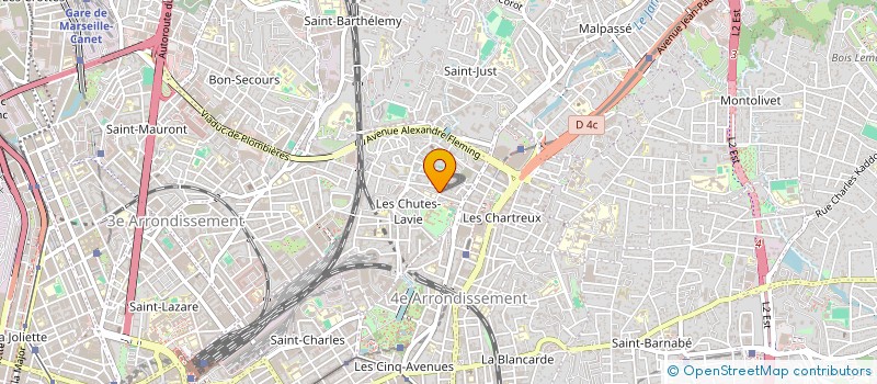 localisation de l'entreprise FAM CINZIA à MARSEILLE