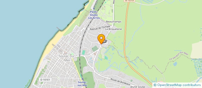 localisation de l'entreprise FAM-ILY  SOULAC-SUR-MER