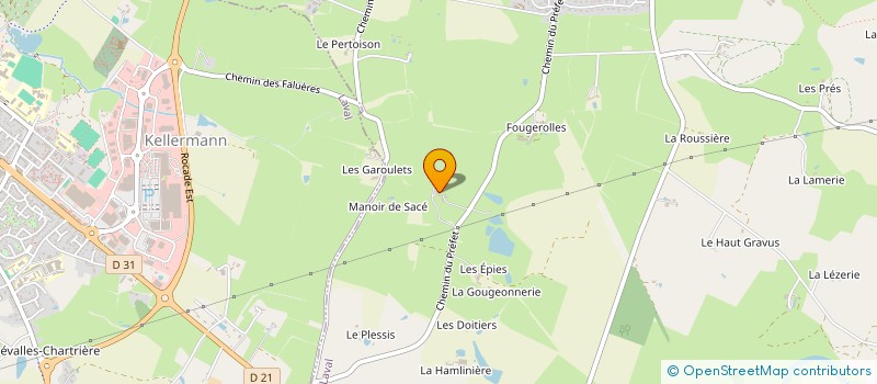 localisation de l'entreprise FAM LEM à BONCHAMP-LES-LAVAL
