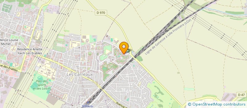 localisation de l'entreprise FAM'SCHOOL à GONESSE