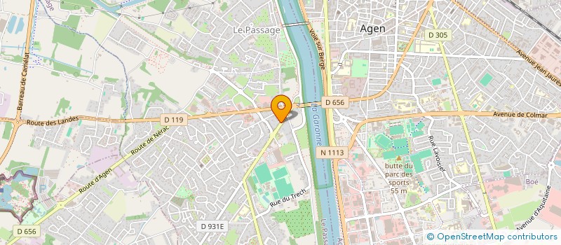 localisation de l'entreprise FAM STUDIO  LE PASSAGE