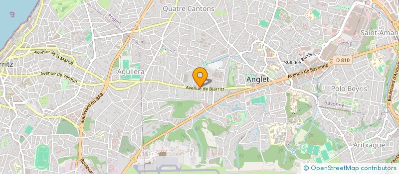 localisation de l'entreprise FAM7  ANGLET