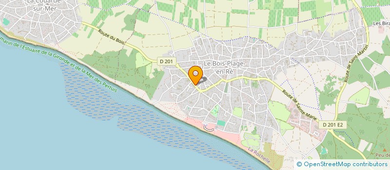 localisation de l'entreprise FAMA  LE BOIS-PLAGE-EN-RE