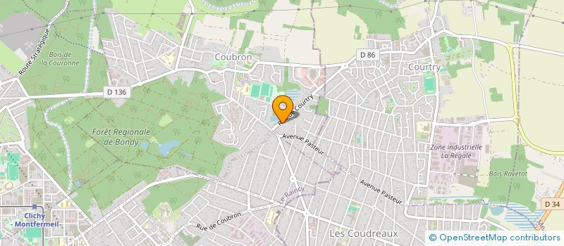 localisation de l'entreprise FAMA  CHELLES