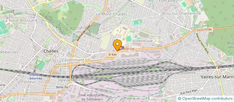 localisation de l'entreprise FAMA CHELLES  CHELLES