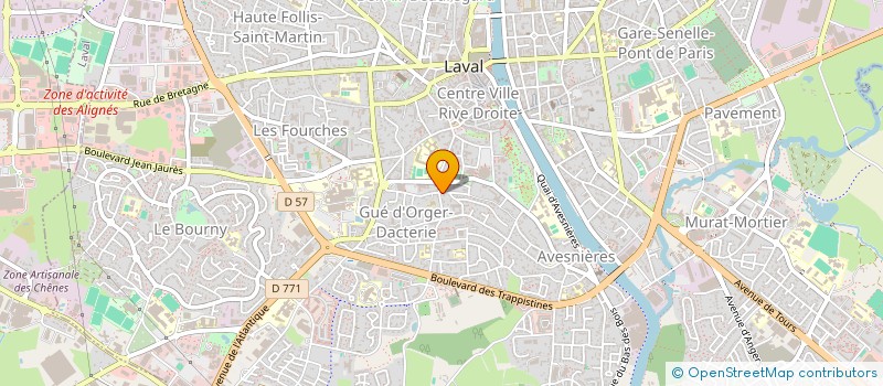 localisation de l'entreprise FAMA CONSEIL à LAVAL