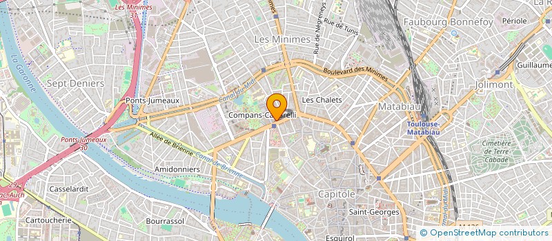 localisation de l'entreprise FAMA CONSTRUCTIONS ET ENERGIE à TOULOUSE