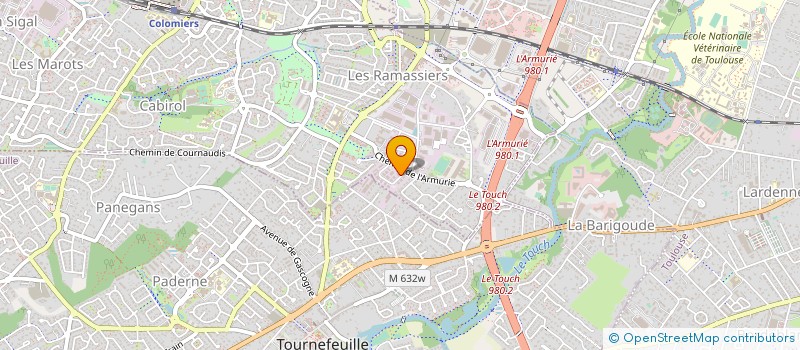 localisation de l'entreprise FAMA GROUPE à COLOMIERS