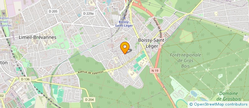localisation de l'entreprise FAMA GROUPE à BOISSY-SAINT-LEGER