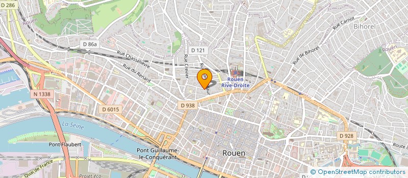 localisation de l'entreprise FAMA INVEST à ROUEN