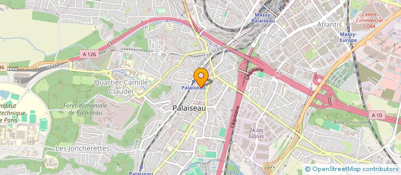 localisation de l'entreprise FAMA TRESSES à PALAISEAU